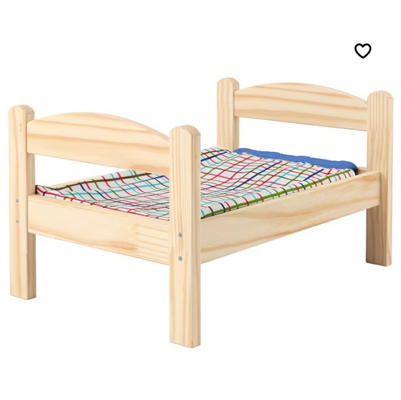 IKEA DUKTIG Pet Or Doll Bed With Bedlinen Set - Semi Opened - Picture 2 of 16